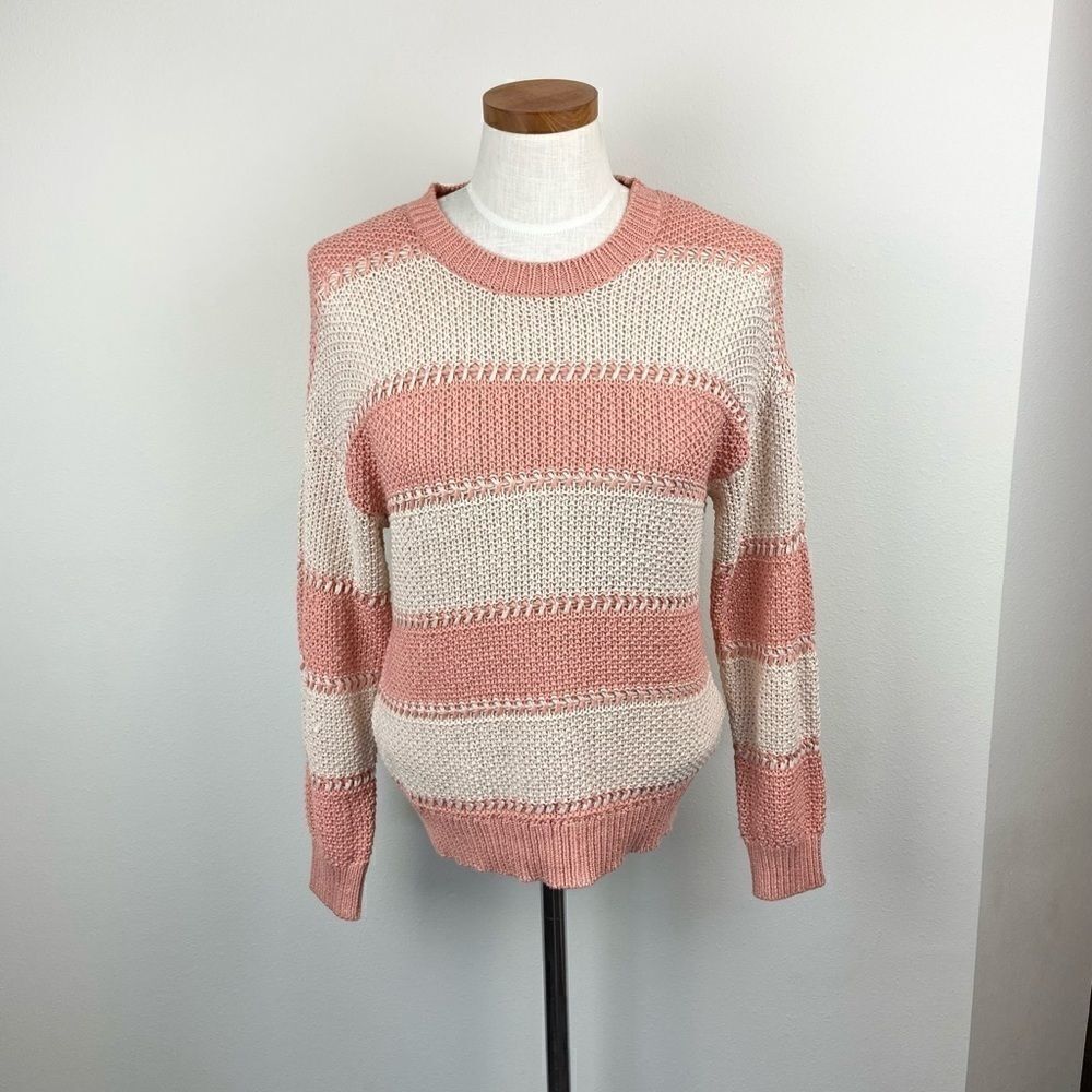 Anthropologie Heartloom Chunky Knit Sweater